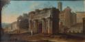 Dipinto: Pair of views: The Arch of Settimius Severus (II)